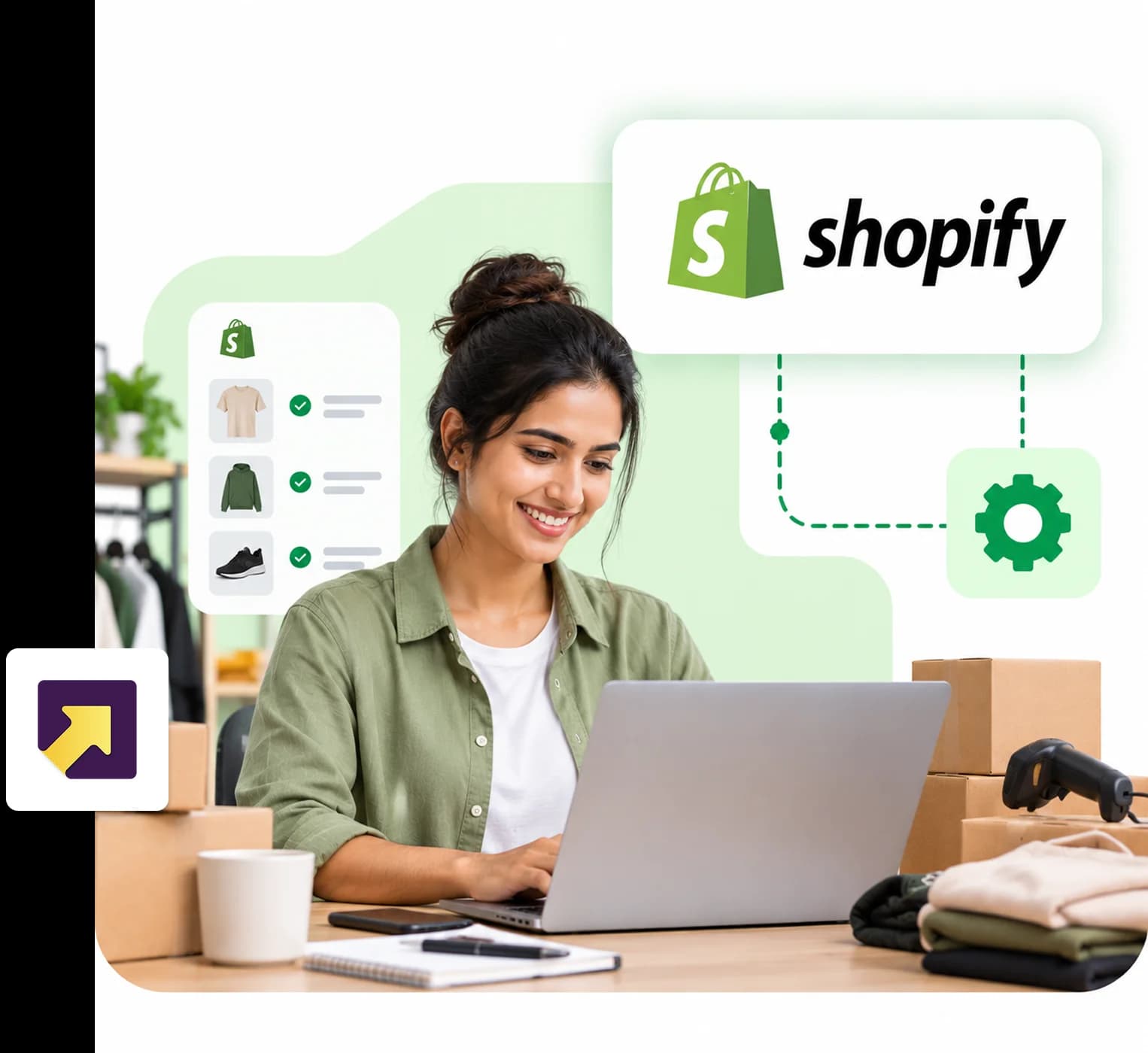 Seller shipping Shopify orders with RapidShyp