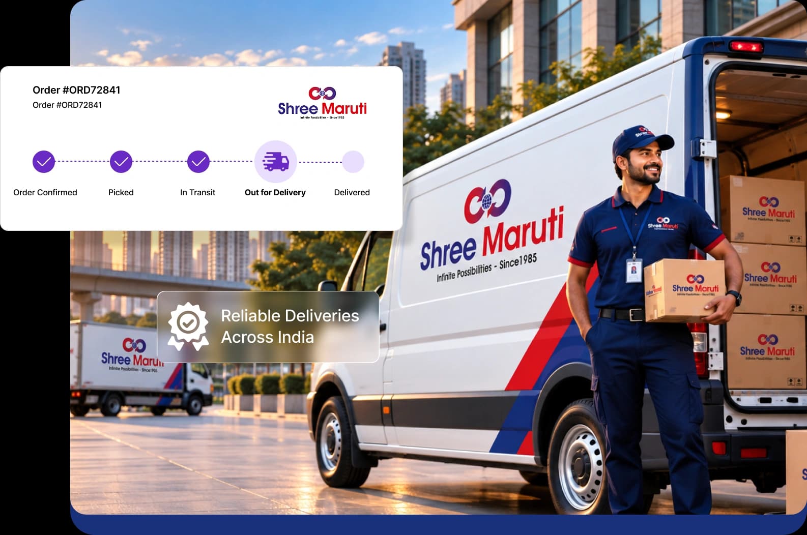 Shree Maruti delivery network