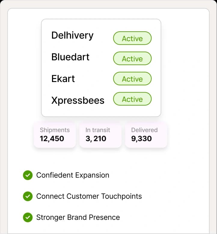 One Dashboard, Every Courier