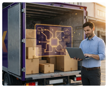 AI courier allocation