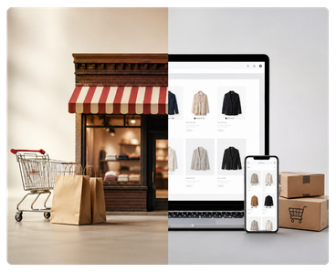 Traditional Retail vs eCommerce